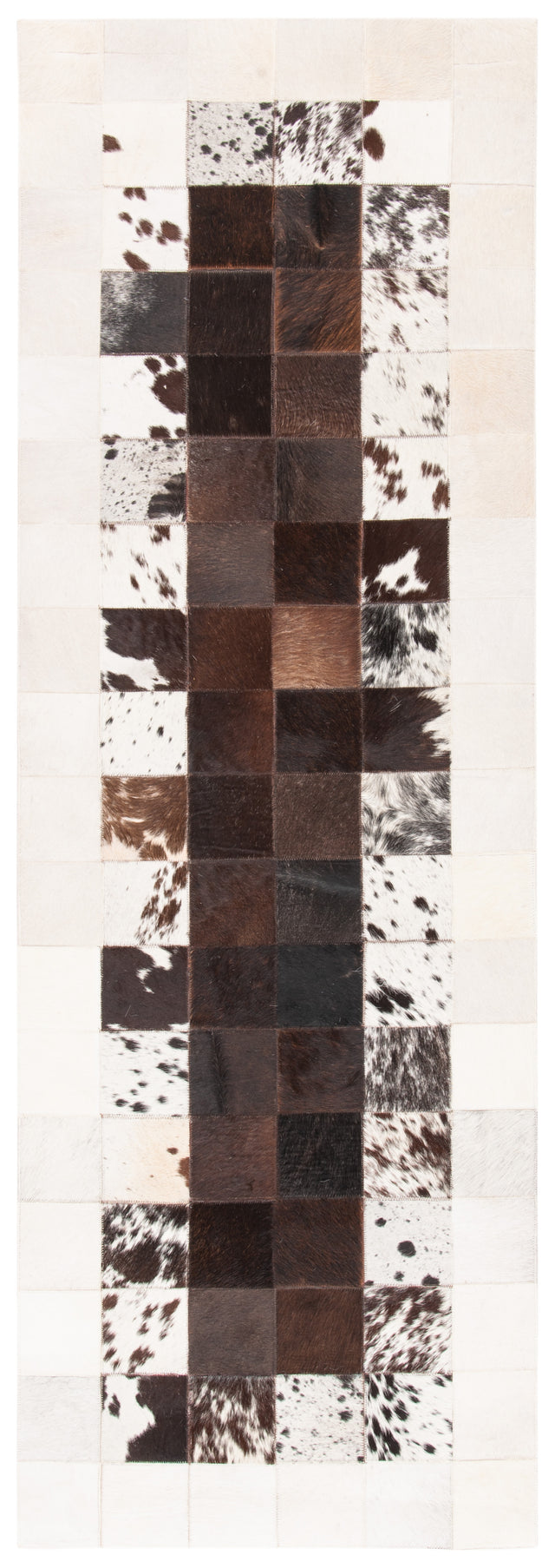 Safavieh Studio Leather Stl806A Ivory/Brown Rugs.