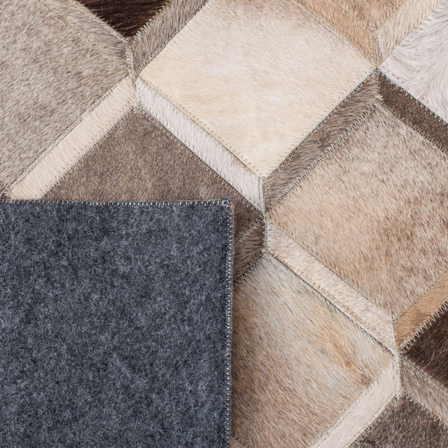 Safavieh Studio Leather Stl807A Ivory/Grey Rugs.