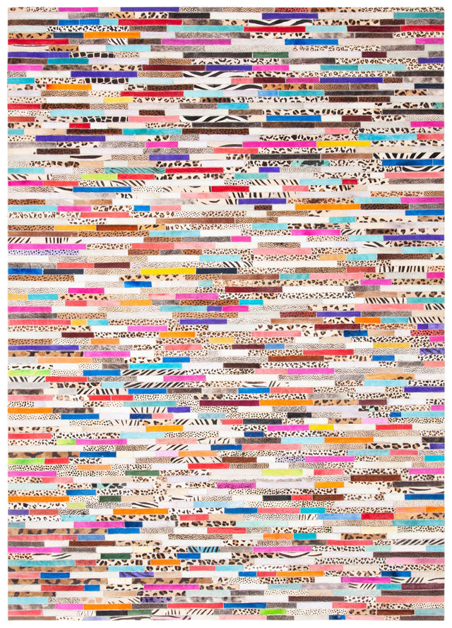 Safavieh Studio Leather Stl808A Ivory/Blue Rugs.