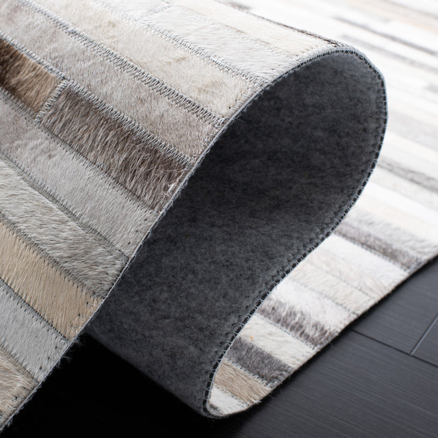 Safavieh Studio Leather Stl809A Ivory/Grey Rugs.