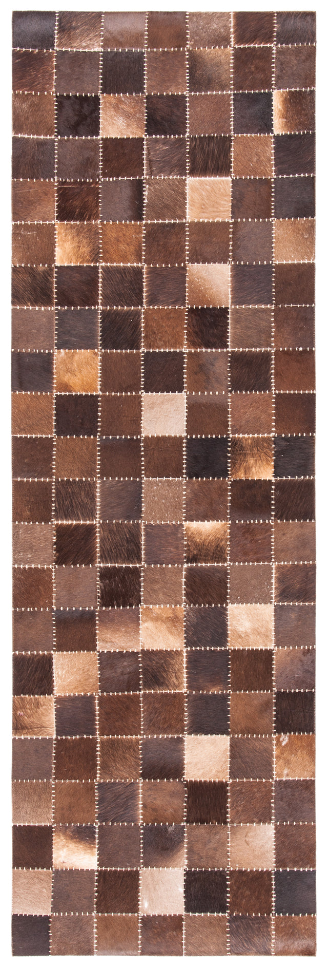 Safavieh Studio Leather Stl815T Brown/Beige Rugs.