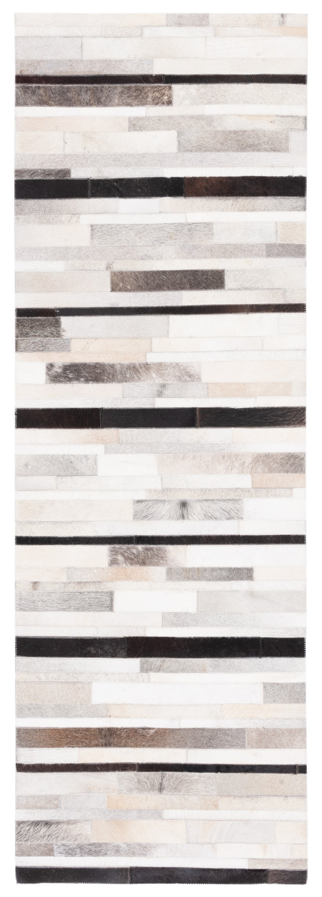 Safavieh Studio Leather Stl816A Ivory/Black Rugs.