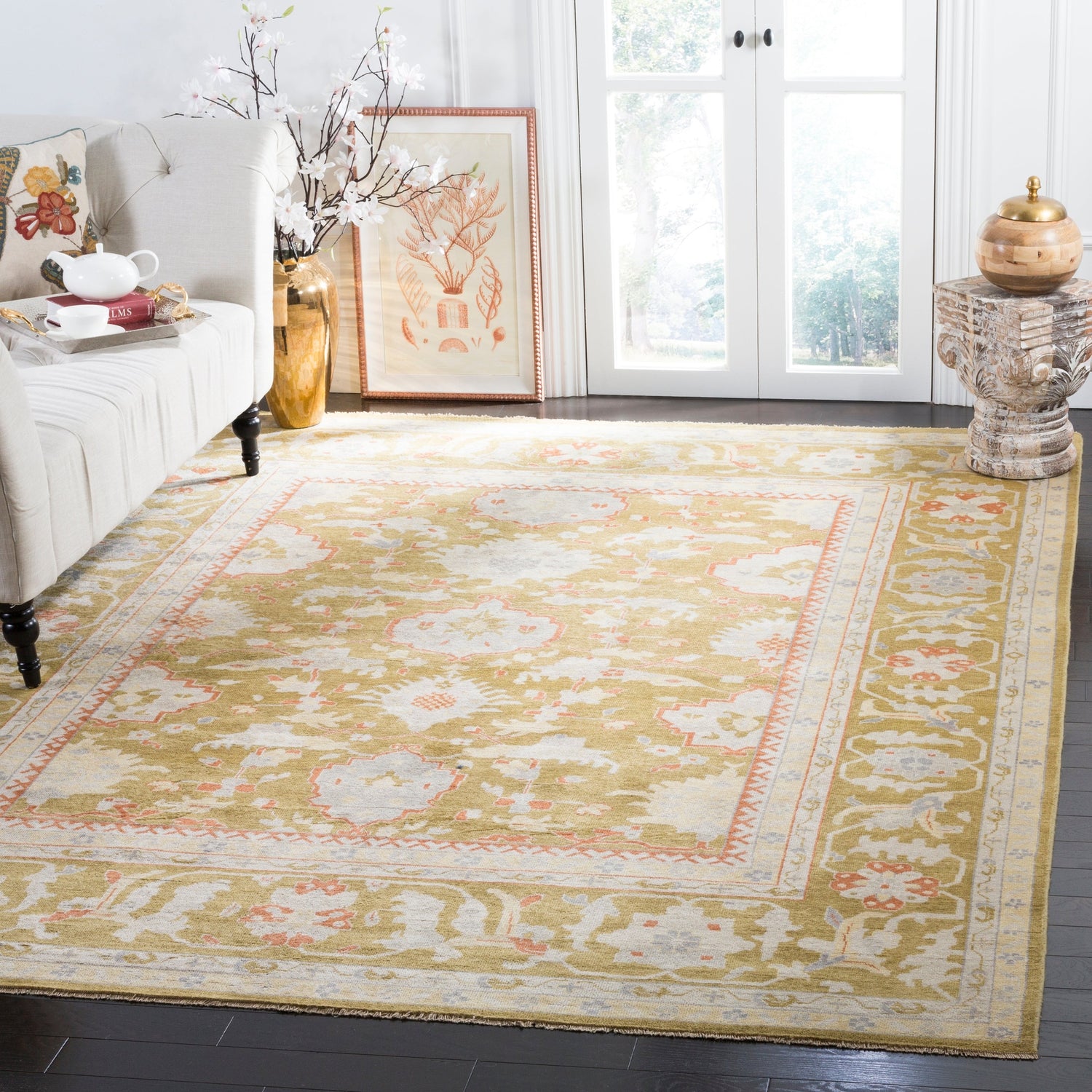 Safavieh Sultanabad Sul1077A Green Rug.