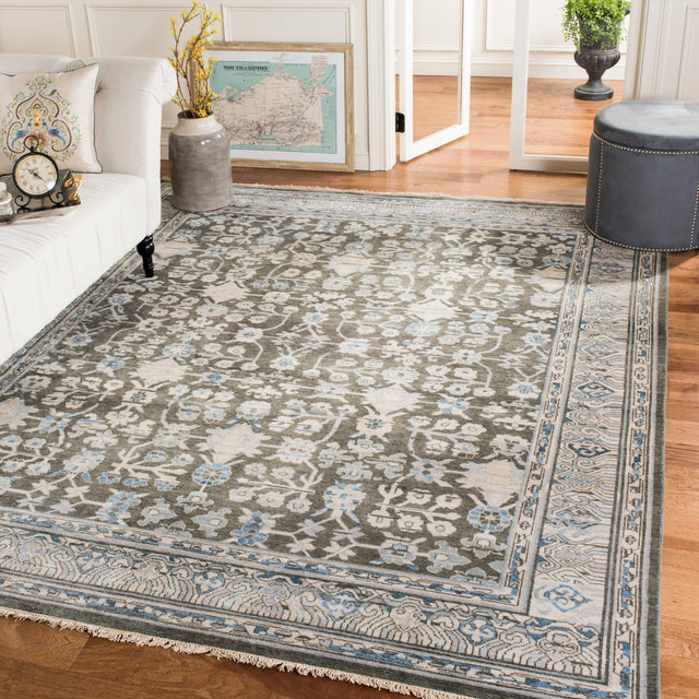 Safavieh Sultanabad Sul1080A Blue/Charcoal Rug.