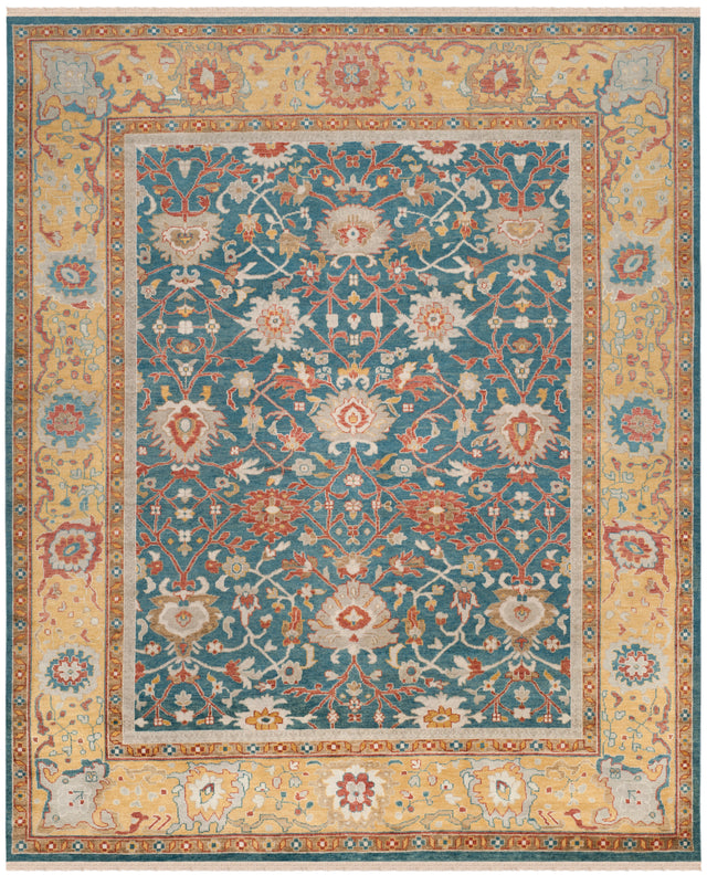 Safavieh Sultanabad Sul1085A Blue/Gold Rug.