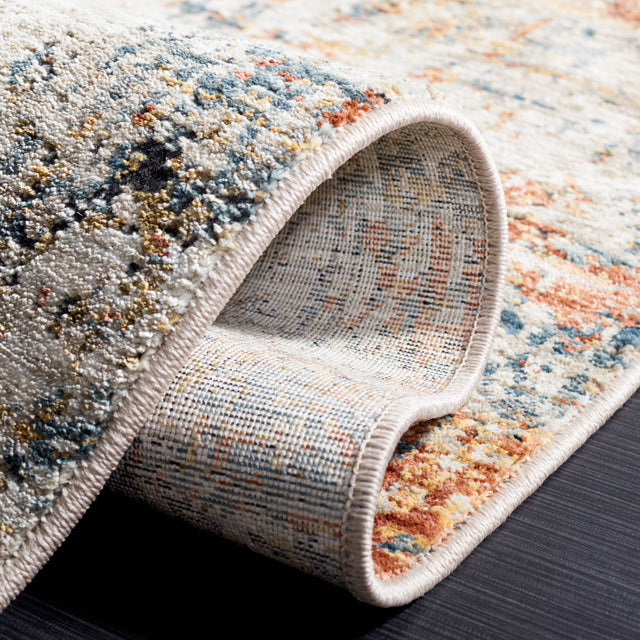 Safavieh Silverado Svd102P Rust/Blue Rug.