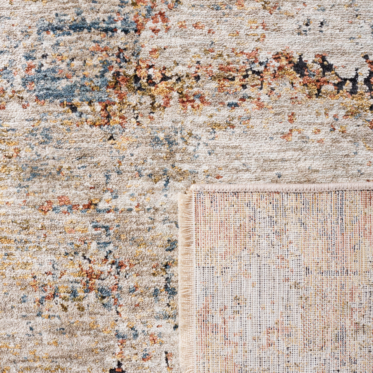 Safavieh Silverado Svd102P Rust/Blue Rug.