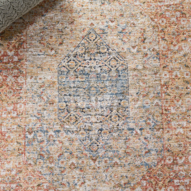 Safavieh Silverado Svd106M Blue/Rust Rug.