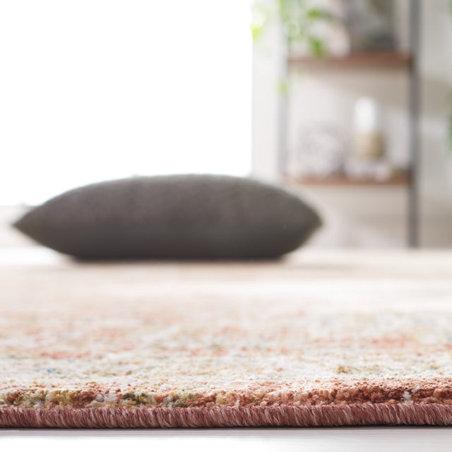 Safavieh Silverado Svd108P Rust/Blue Rug.