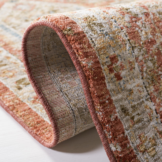 Safavieh Silverado Svd108P Rust/Blue Rug.