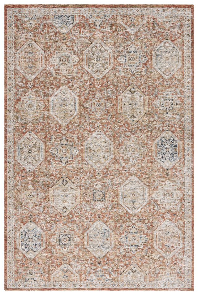 Safavieh Silverado Svd108P Rust/Blue Rug.