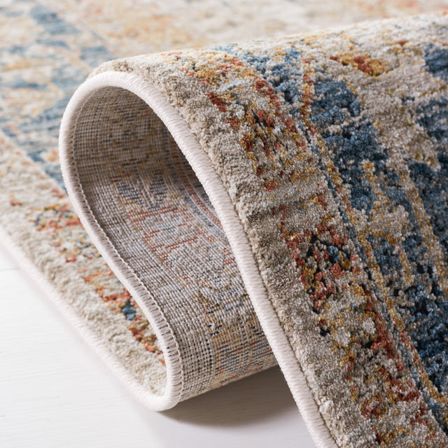 Safavieh Silverado Svd110A Ivory/Blue Rug.