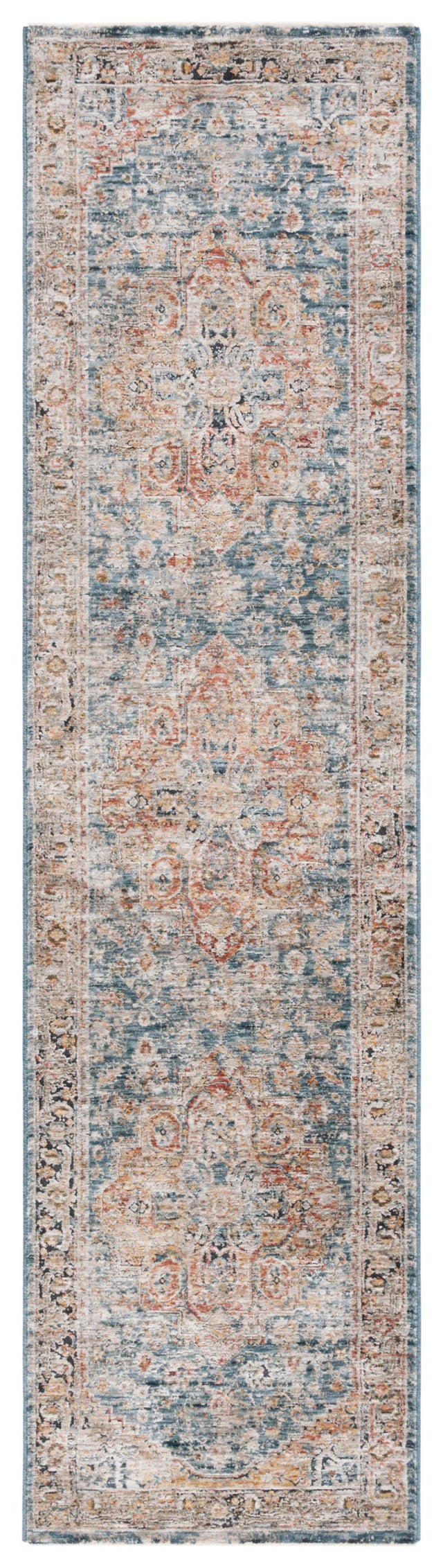 Safavieh Silverado Svd110M Blue/Rust Rug.