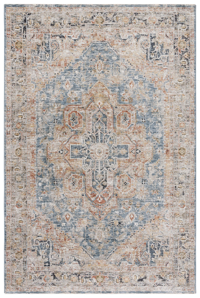Safavieh Silverado Svd110M Blue/Rust Rug.