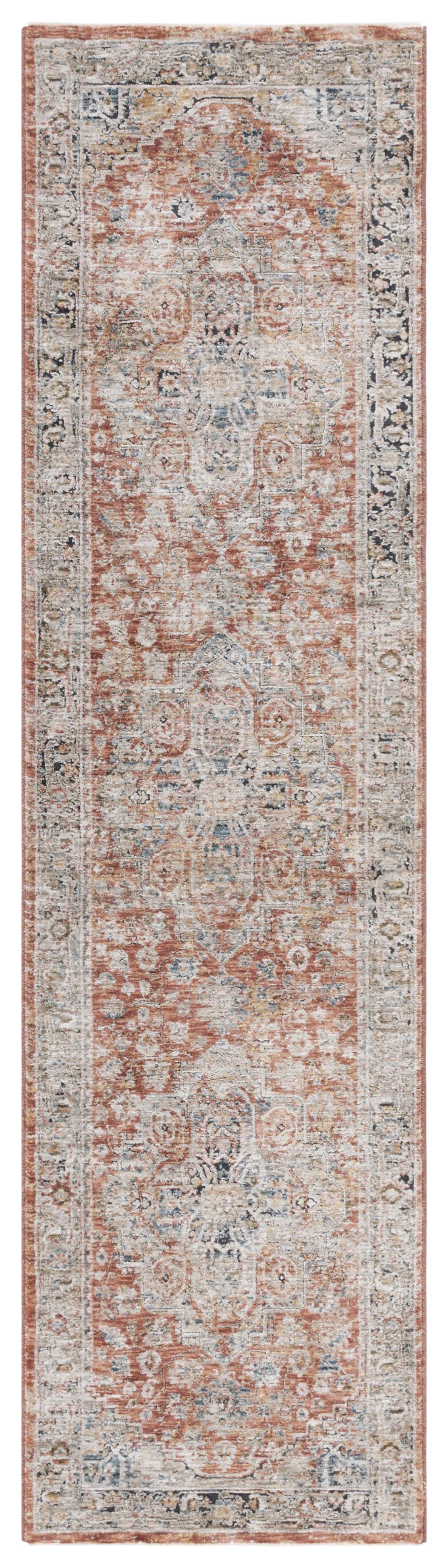 Safavieh Silverado Svd110P Rust/Blue Rug.
