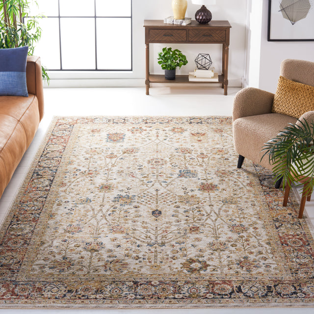 Safavieh Silverado Svd112A Ivory/Rust Rug.