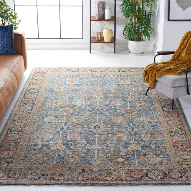 Safavieh Silverado Svd112M Blue/Rust Rug.
