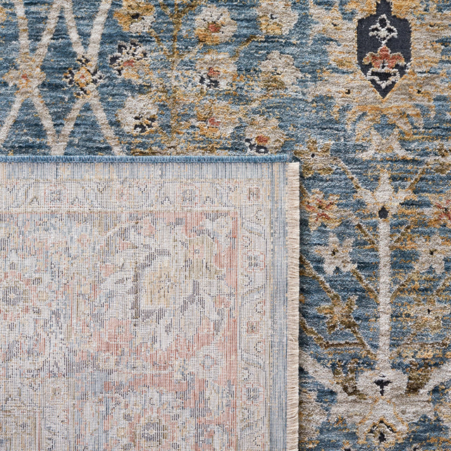 Safavieh Silverado Svd112M Blue/Rust Rug.