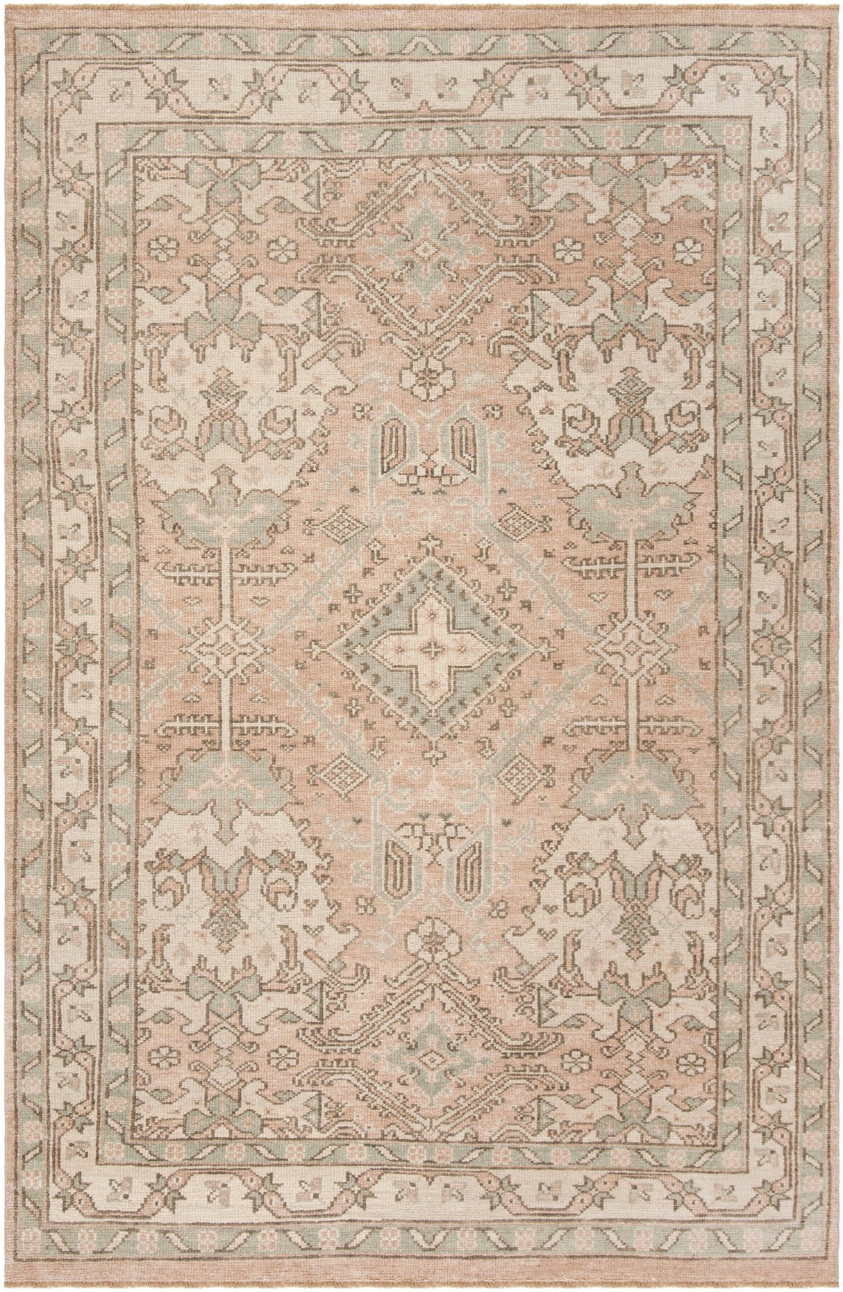 Safavieh Sivas Svs129A Peach/Ivory Rug.