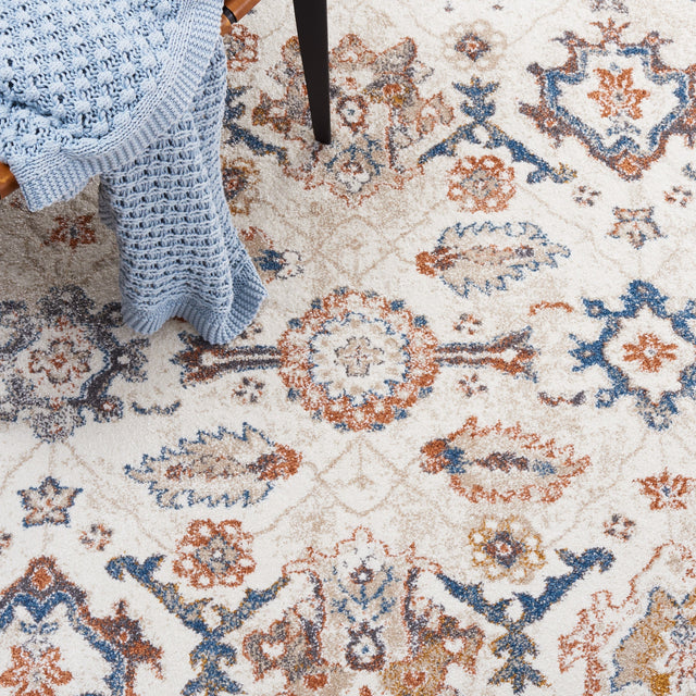 Safavieh Symphony Syh616A Ivory/Navy Rug.