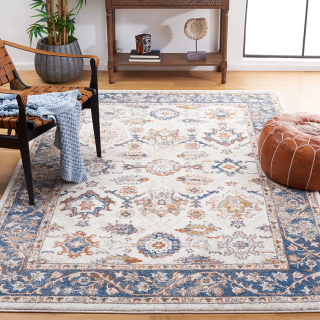 Safavieh Symphony Syh616A Ivory/Navy Rug.