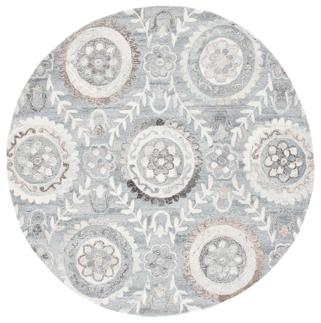 Safavieh Suzani Szn334F Grey Rugs.