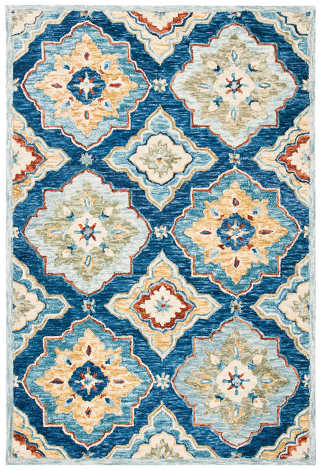 Safavieh Suzani Szn503N Navy/Green Rugs.