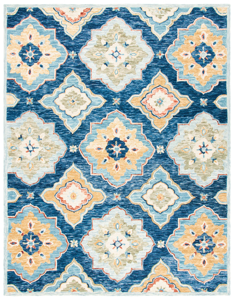 Safavieh Suzani Szn503N Navy/Green Rugs.