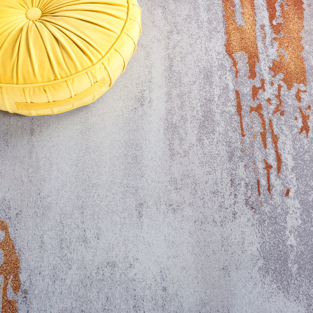 Safavieh Tacoma Tac801P Grey/Rust Rug.