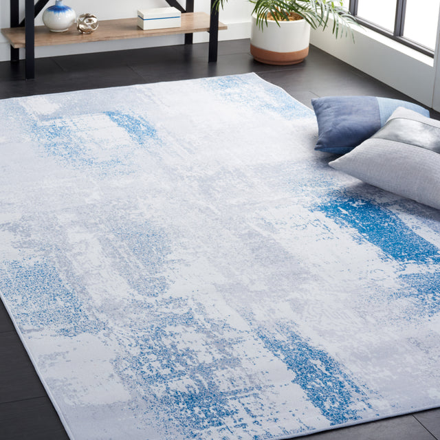 Safavieh Tacoma Tac814F Grey/Blue Rug.