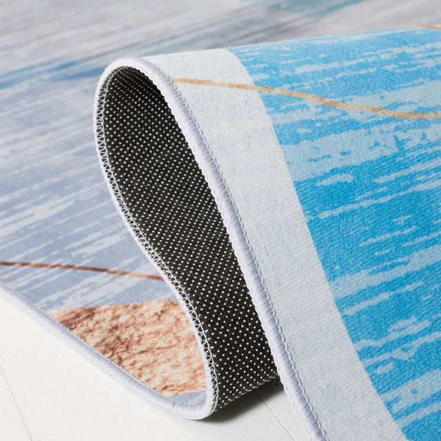 Safavieh Tacoma Tac836M Blue/Gold Rug.