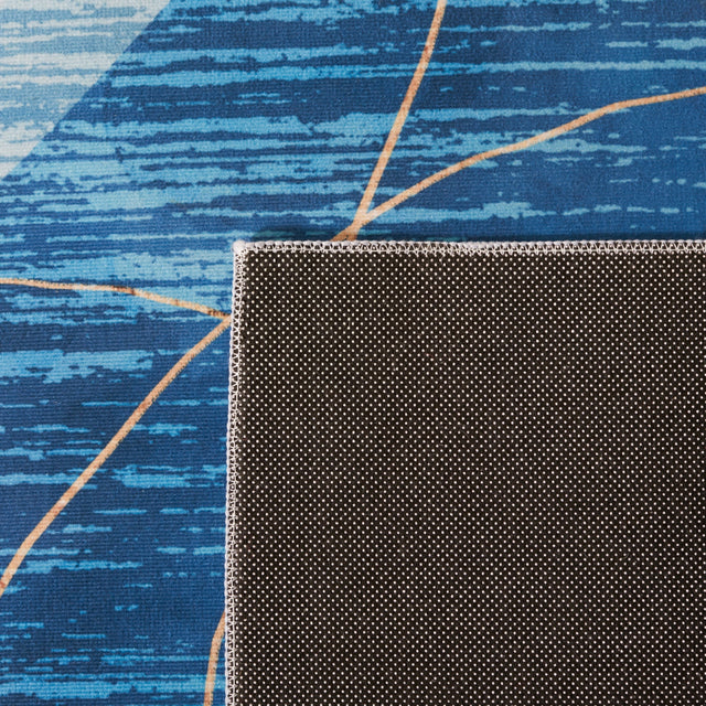 Safavieh Tacoma Tac836M Blue/Gold Rug.