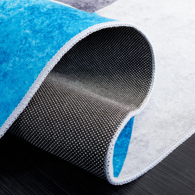 Safavieh Tacoma Tac837G Dark Grey/Turquoise Rug.