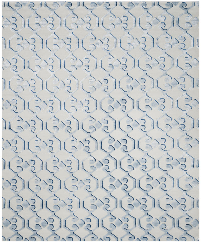 Safavieh Tibetan Tb831B Blue/Ivory Rug.