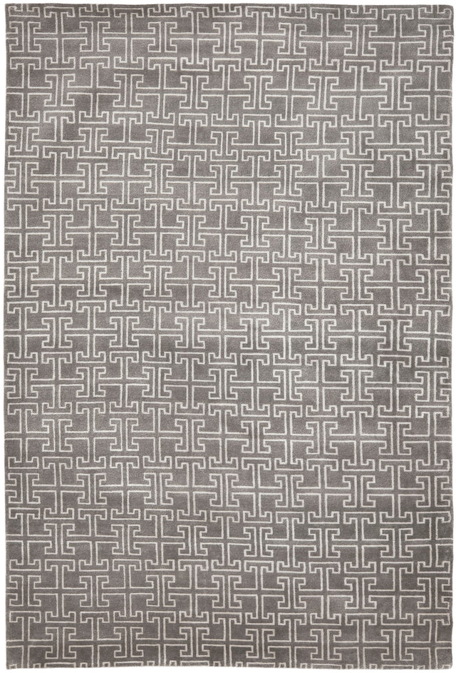 Safavieh Tibetan Tb832A Grey/Ivory Rug.