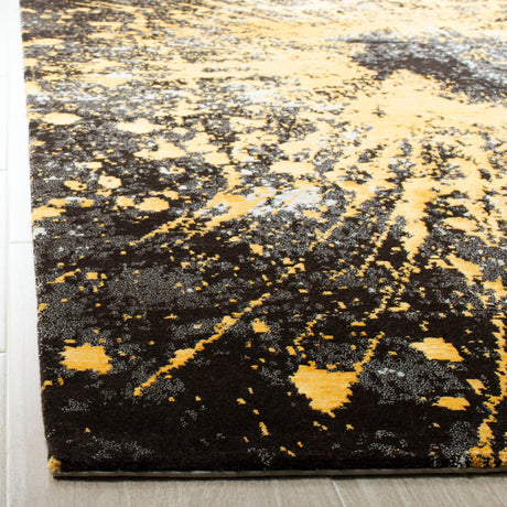 Safavieh Tibetan Tb927B Gold/Black Rugs.
