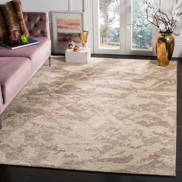 Safavieh Tibetan Tb945A Brown/Moss Rug.