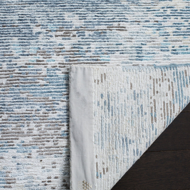 Safavieh Tiffany Tfn211A Silver/Blue Rug.