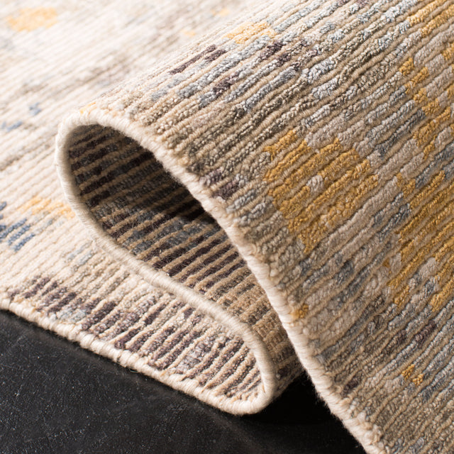 Safavieh Tiffany Tfn801A Grey/Gold Rug.