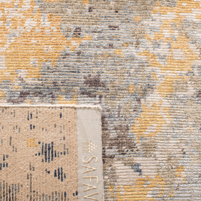 Safavieh Tiffany Tfn801A Grey/Gold Rug.