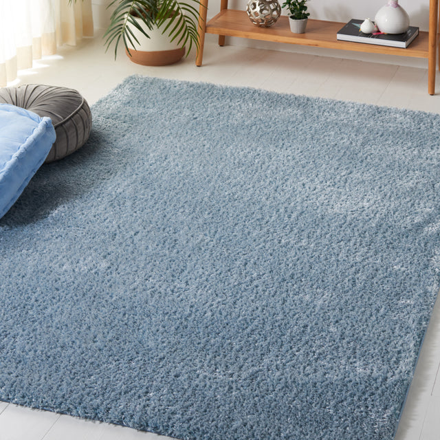 Safavieh Tahoe Shag Tho670M Blue Rug.