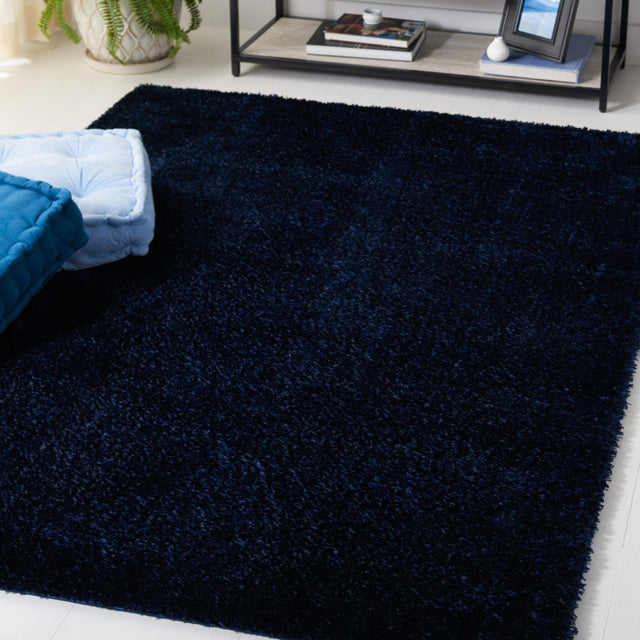 Safavieh Tahoe Shag Tho670N Navy Rug.