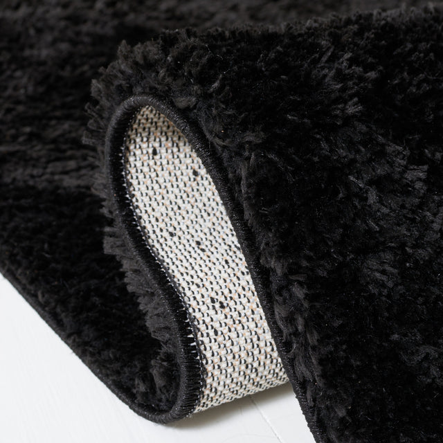 Safavieh Tahoe Shag Tho670Z Black Rug.