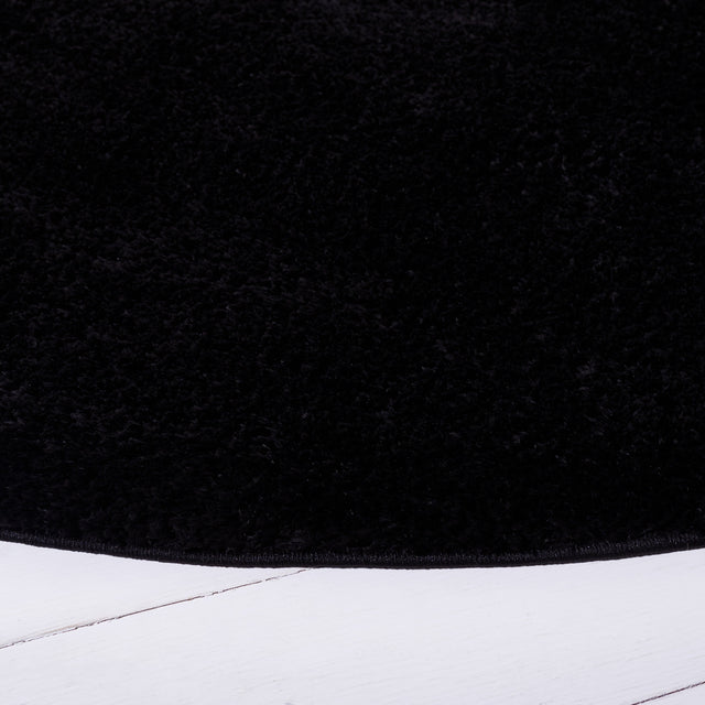 Safavieh Tahoe Shag Tho670Z Black Rug.