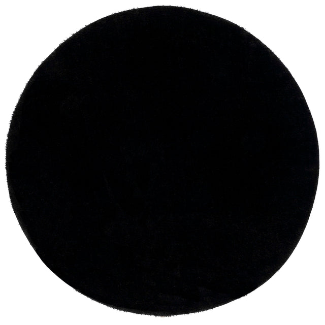 Safavieh Tahoe Shag Tho670Z Black Rug.