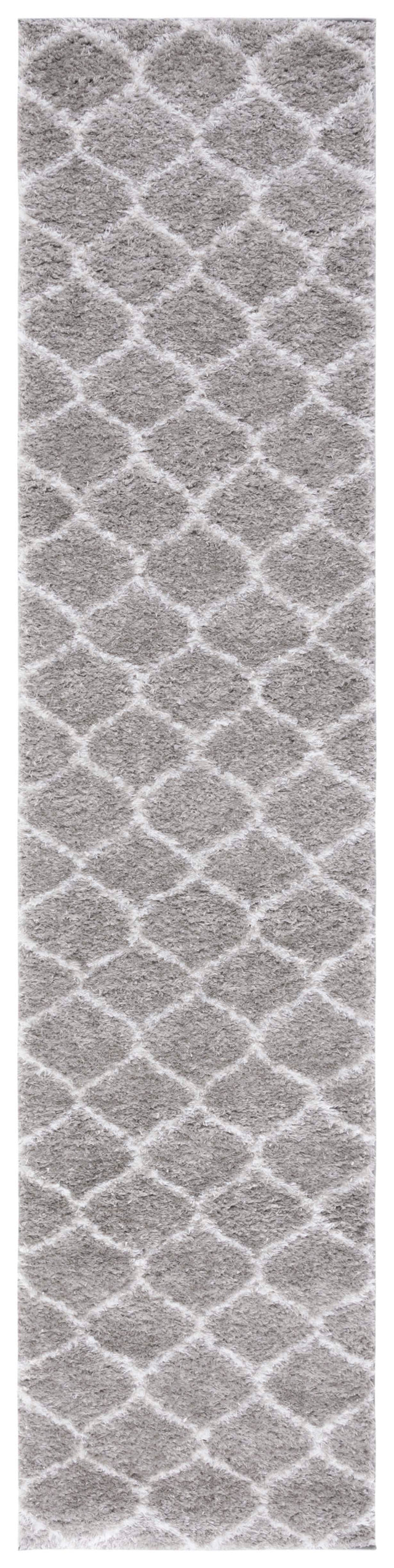 Safavieh Tahoe Shag Tho677H Grey/White Rug.