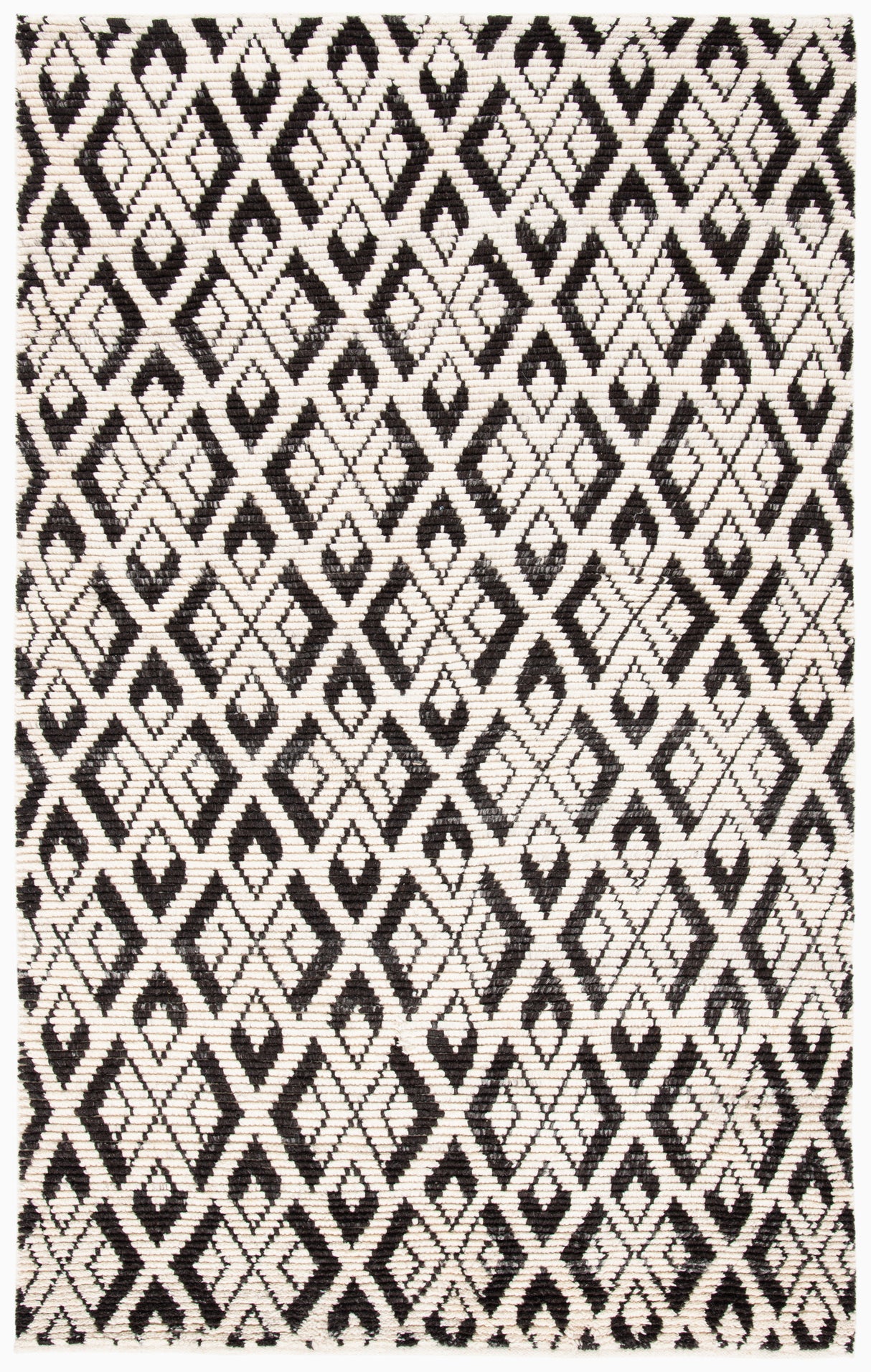 Safavieh Tibetan Tib606A Ivory/Black Rugs.