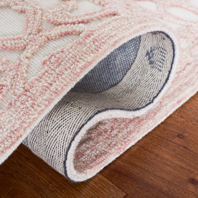 Safavieh Trace Trc103U Ivory/Pink Rug.