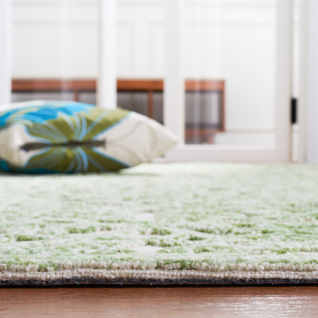 Safavieh Trace Trc103Y Ivory/Green Rug.