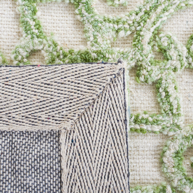 Safavieh Trace Trc103Y Ivory/Green Rug.